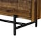 Armen Living Cusco 4 Piece Acacia King Bedroom Set with Dresser and Nightstands SETCUBDKG4A - alternate 7